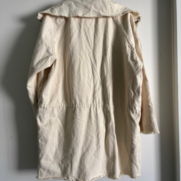 TRIBE KELLEY Ivory Fray Jacket size Medium - Picture 5 of 7